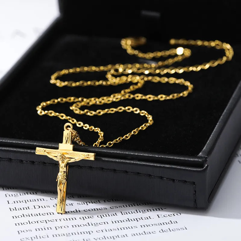Jesus Cross Necklace For Women